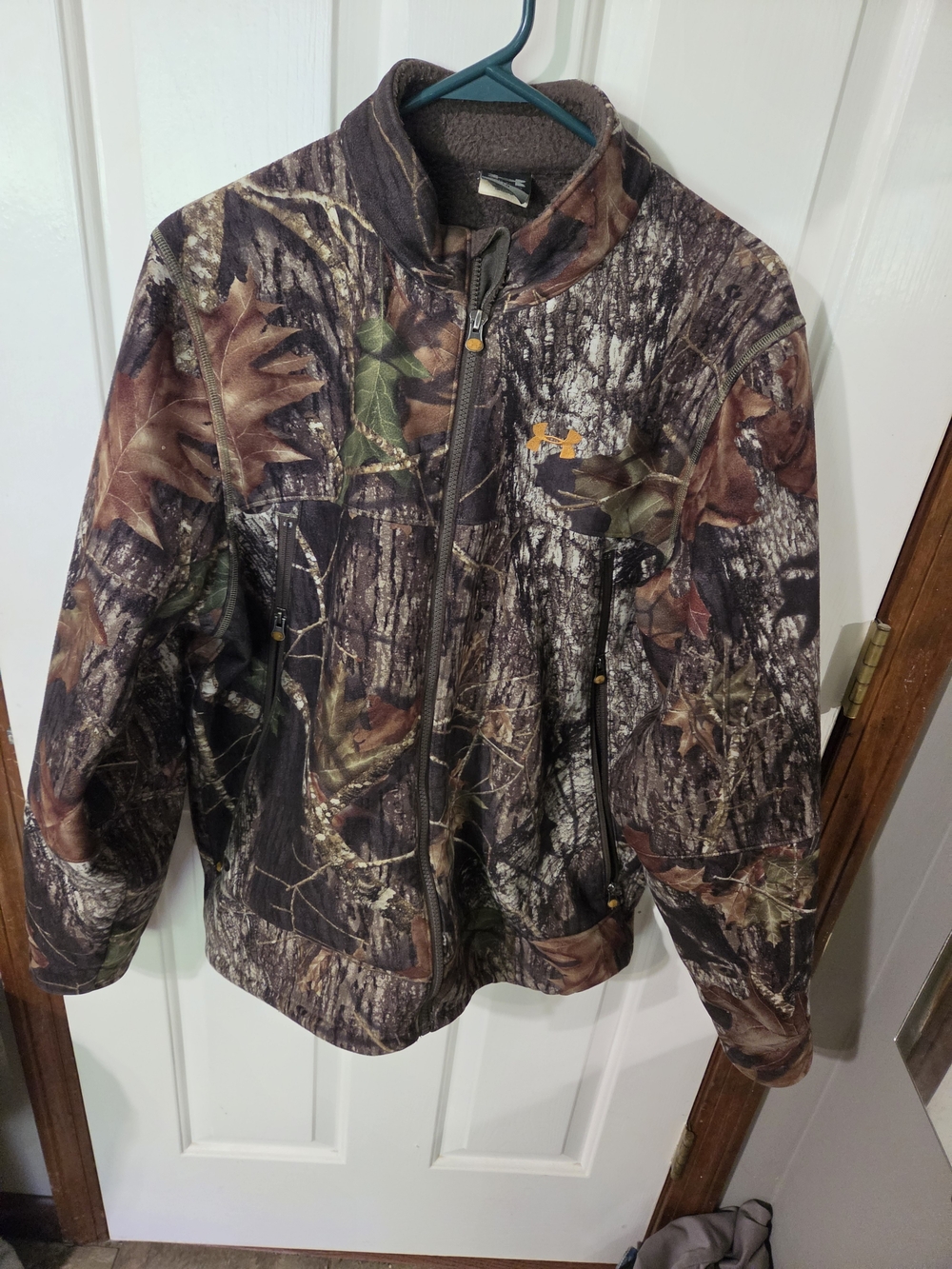 Under Armour Men’s Realtree-Style Camo Full-Zip Jacket - Brown/Green/Black